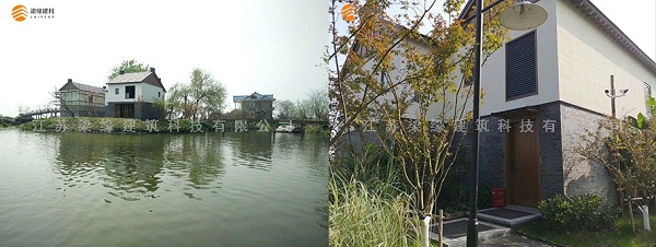 興化東羅田園鄉村木結構民宿項目