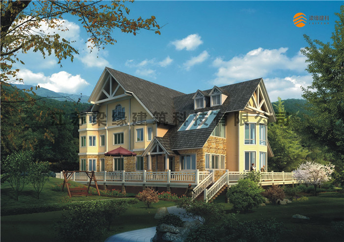 木屋别墅 木結構别墅 木屋别墅造價