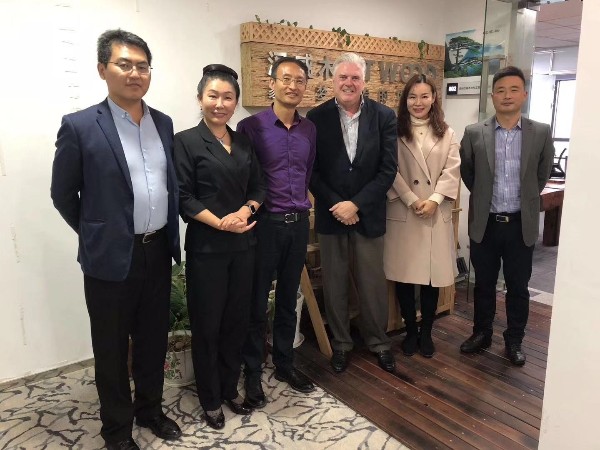 美國俄勒岡州商務代表團來司洽商合作，公司主要領導出席